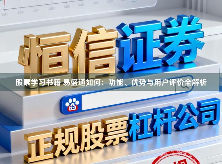 股票学习书籍 易盛通如何：功能、优势与用户评价全解析