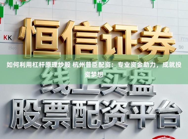 如何利用杠杆原理炒股 杭州普臣配资：专业资金助力，成就投资梦想