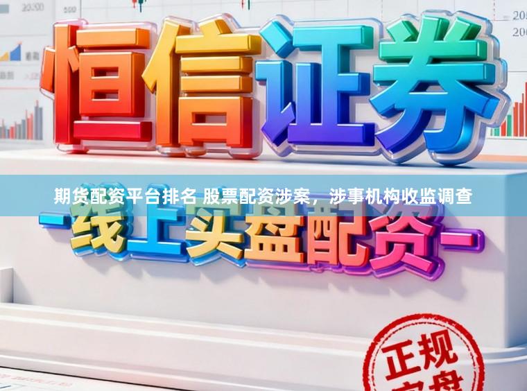 期货配资平台排名 股票配资涉案，涉事机构收监调查